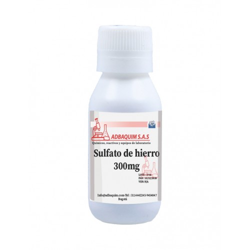 Sulfato De Fierro (Hierro) (Ferroso) | Química Industrial